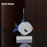 Maxbell 6Pieces Nautical Memo Clip Place Card Holder Table Number Picture Note Stand - Aladdin Shoppers