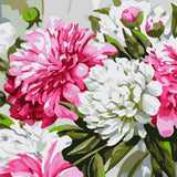 Maxbell Frameless DIY Painting By Numbers Canvas Painting Art Picture Flower #4 - Aladdin Shoppers