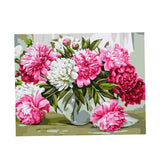 Maxbell Frameless DIY Painting By Numbers Canvas Painting Art Picture Flower #4 - Aladdin Shoppers