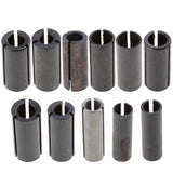 Maxbell High Precision Router Bit Collet Chuck Adapter CNC Tool  8&6.35mm to 12.7mm