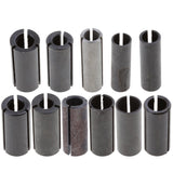 Maxbell High Precision Router Bit Collet Chuck Adapter CNC Tool  8&6.35mm to 12.7mm