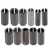 Maxbell High Precision Router Bit Collet Chuck Adapter CNC Tool  8&6.35mm to 12.7mm