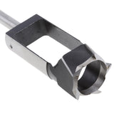 Maxbell 2 Pieces Tapered Snug Plug Cutters 13MM 1/2 Inch Shank 30mm + 35mm