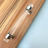 128mm Fashion Acrylic Crystal Kitchen Cupboard Handles Pull Drawer Door Knobs