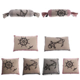 Maxbell Mediterranean Style Cushion Bar Cushion Sofa Home Pillow bolster - Anchor 1 - Aladdin Shoppers
