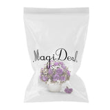 Maxbell 5D DIY Diamond Painting Embroidery Rhinestone Pictures Purple Flower 30x30cm - Aladdin Shoppers