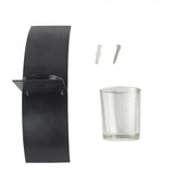 Maxbell 4Pcs Wall Candle Sconce Pillar Candle Holders Elegant Tea Light Candlestick