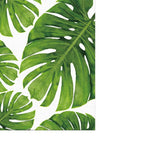 Maxbell 2pcs Unframed Green Palm Leaf Canvas Oil Painting Picture Wall Art Decor