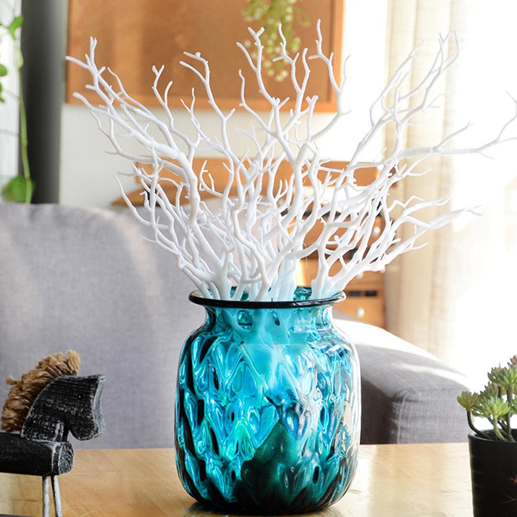 Maxbell Maxbell Creative Simulation Artificial Branches Small Trees Branch Table Decor white