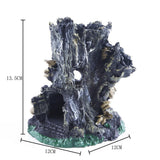 Maxbell Maxbell Resin Aquarium Decorations Fish Tank Reptile Terrarium Ornament Rockery
