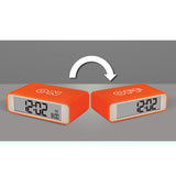 Maxbell Maxbell LCD Digital Snooze Alarm Clock 3 Group Workday Mode Intelligent Light Orange