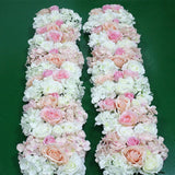 10Pcs Artificial Flower Wall Plastic Panels For D.I.Y Wedding Background