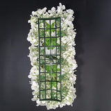 10Pcs Artificial Flower Wall Plastic Panels For D.I.Y Wedding Background