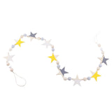 Maxbell Wooden Star Garland Bunting Hanging Banner Baby Children's Room Decor #2 - Aladdin Shoppers