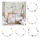 Maxbell Wooden Star Garland Bunting Hanging Banner Baby Children's Room Decor #2 - Aladdin Shoppers