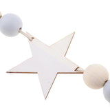 Maxbell Wooden Star Garland Bunting Hanging Banner Baby Children's Room Decor #2 - Aladdin Shoppers