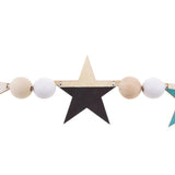 Maxbell Wooden Star Garland Bunting Hanging Banner Baby Children's Room Decor #3 - Aladdin Shoppers