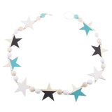 Maxbell Wooden Star Garland Bunting Hanging Banner Baby Children's Room Decor #3 - Aladdin Shoppers