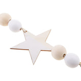 Maxbell Wooden Star Garland Bunting Hanging Banner Baby Children's Room Decor #3 - Aladdin Shoppers