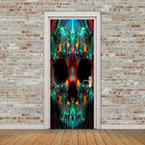Maxbell Creative 3D Door Stickers Removable Wall Poster DIY Art Decals Personality - Aladdin Shoppers