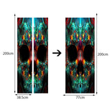 Maxbell Creative 3D Door Stickers Removable Wall Poster DIY Art Decals Personality - Aladdin Shoppers
