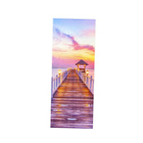 Maxbell Creative 3D Door Stickers Removable Wall Poster DIY Art Decals Pink Clouds - Aladdin Shoppers
