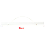 Maxbell 2pcs Magnet Wooden Picture Frame DIY Photo Poster Painting Hanger White