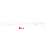 Maxbell 2pcs Magnet Wooden Picture Frame DIY Photo Poster Painting Hanger White