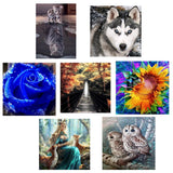 Maxbell 2 Set Cat Tiger Lion DIY 5D Diamond Painting Embroidery Cross Stitch Kit