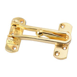 Maxbell 4xZinc Alloy Anti-Theft Security Swing Bar Door Latch Buckle for Hotel Gold