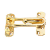 Maxbell 3xZinc Alloy Anti-Theft Security Swing Bar Door Latch Buckle for Hotel Gold