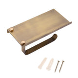 Maxbell Kitchen Towel Paper Roll Holder Wall Mount Stainless Steel Dispenser Rack Copper - Aladdin Shoppers