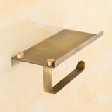 Maxbell Kitchen Towel Paper Roll Holder Wall Mount Stainless Steel Dispenser Rack Copper - Aladdin Shoppers