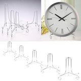 Maxbell 2Pcs Iron Wire Display Rack Holder Display Easel Tabletop Books Stand 4inch