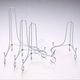 Maxbell 2Pcs Iron Wire Display Rack Holder Display Easel Tabletop Books Stand 4inch