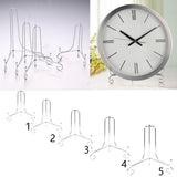 Maxbell 2Pcs Iron Wire Display Rack Holders Display Easel Tabletop Book Stand 12inch