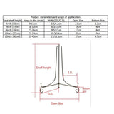 Maxbell 2Pcs Iron Wire Display Rack Holders Display Easel Tabletop Book Stand 12inch