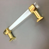 22xAcrylic Door Pull Knob Drawer Cabinet Cupboard Handle Hardware Gold 150mm