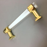 Acrylic Door Pull Knob Drawer Cabinet Cupboard Handle Hardware Gold 150mm