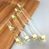 Acrylic Door Pull Knob Drawer Cabinet Cupboard Handle Hardware Gold 150mm