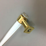 22xAcrylic Door Pull Knob Drawer Cabinet Cupboard Handle Hardware Gold 150mm
