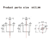 26xMini Wind Generator Wind Turbine Model Set Kits Teaching Tool DIY Assembly