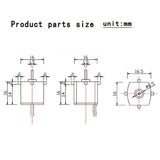 26xMini Wind Generator Wind Turbine Model Set Kits Teaching Tool DIY Assembly