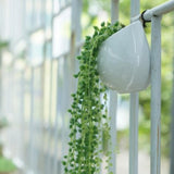 Maxbell 10x Artificial Flower String of Pearls Wall Hanging Succulents Plants Green