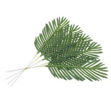 Maxbell 20Pieces Large Artificial Leaf Faux Foliage LeavesMonstera Leaf Palm Leaf