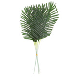 Maxbell 20Pieces Large Artificial Leaf Faux Foliage LeavesMonstera Leaf Palm Leaf