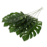 Maxbell 7Pcs Artificial Weeping Ivy Vine Monstera Leaves Hanging Decor