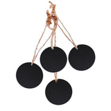 Maxbell 40pcs Mini Small Hanging Chalk Board Blackboard Memo Home Party Sign Packs