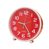 Maxbell Maxbell 5 Inch Candy-colored Portable Alarm Clock with Night Light Red