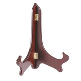 Maxbell Wooden Folding Plate Display Easel Stand Photo Holder Fits 4" to 14" #6 - Aladdin Shoppers